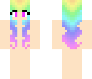 rainbow hair base