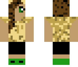 cute ocelot girl