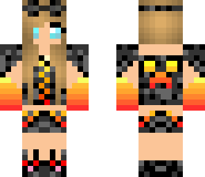 flame girl