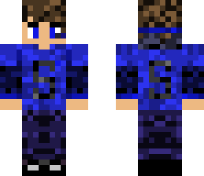 blue gamer boy