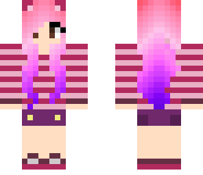 pink kitty girl