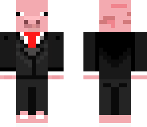 pig in a suit