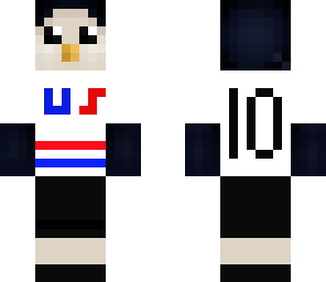 penguin soccer player