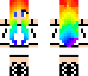 rainbow girl