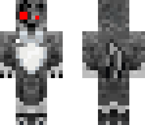 evil cyber wolf