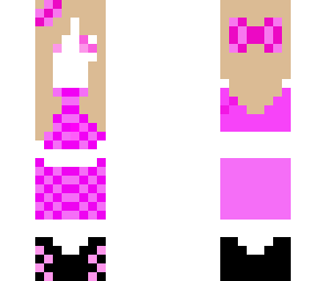blonde pink girl