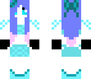 blue combat girl