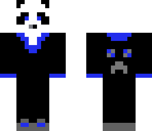 blue panda