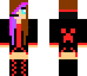 cute creeper girl