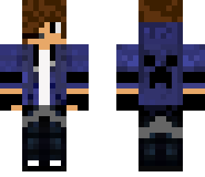 blue hoodie