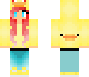 duck girl edit