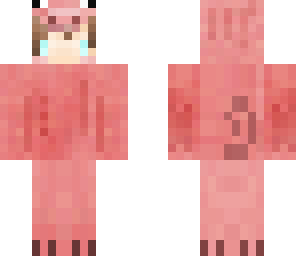 cute piggy suit