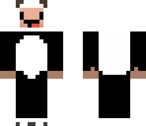 boy in panda suit