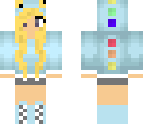 raindow dino girl