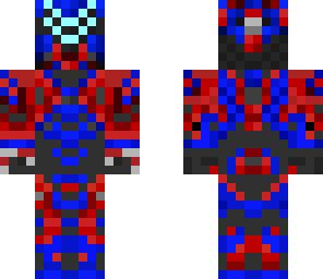 blue and red venator armor