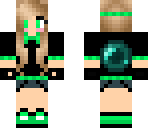 green ender girl