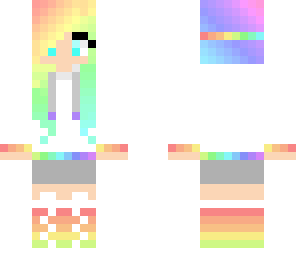 cute colorful kitty