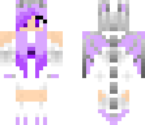 purple dragon girl
