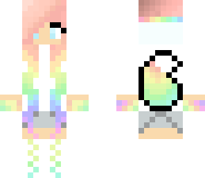 rainbow girl