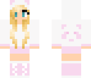 cute pink panda