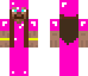 steve girl with pink armor