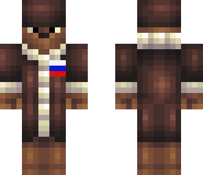 russian bear with eyes