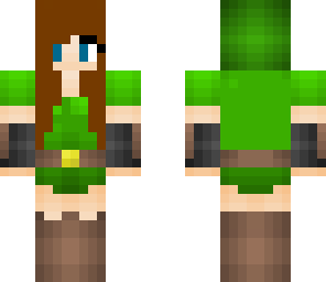 brunette link girl