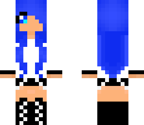 fixed blue girl
