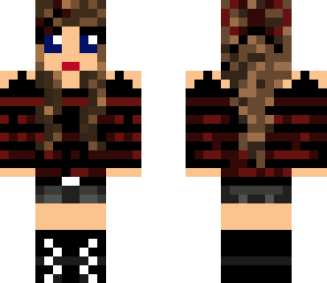 emo girl with headphones edit