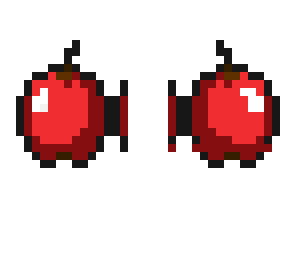 apple in red