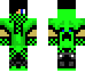 neon green boy