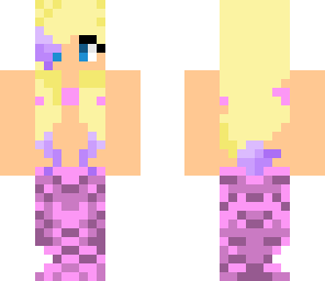 pink mermaid