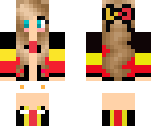 belgium support girl fifa