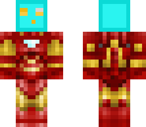 blue slime- iron man