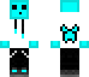 blue slime- hoodie