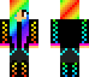 awesome rainbow girl