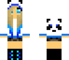 bluee panda