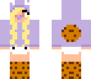 baby girl cookie skin