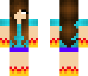 sams firey herobrine