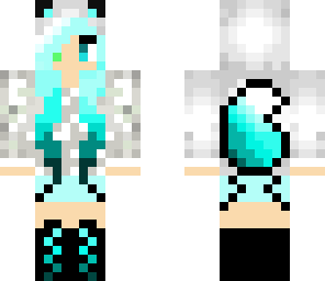 white wolf girl