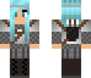 blue female knight