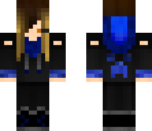 kei blue creeper hoodie