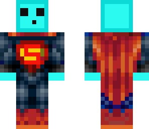 blue slime- superman
