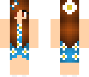 cute sumer dress with flowers