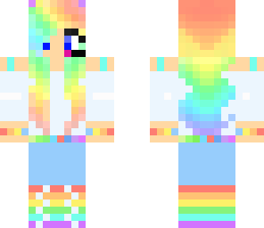 rainbow girl
