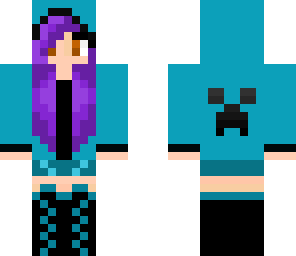 cute creeper girl