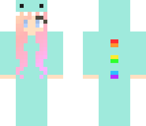 sunset dino gurl
