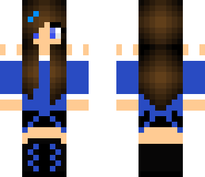 blue girl