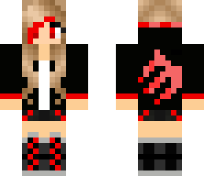 red monster girl