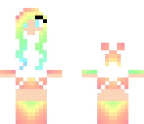 my perfected rainbow creeper girl